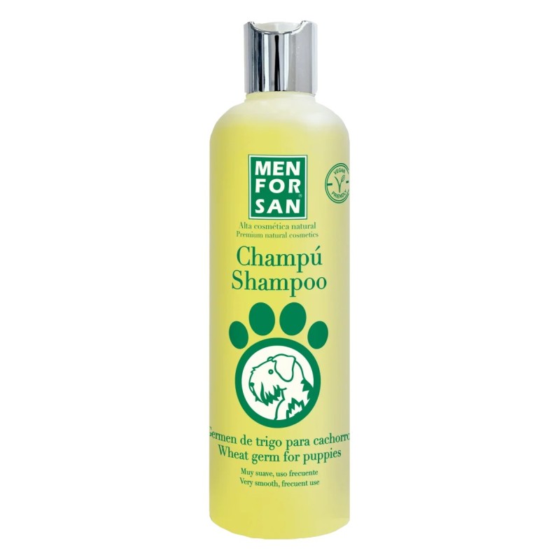 Champú para perros con Germen de Trigo para cachorros Merforsan