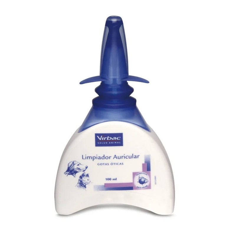 Virbac Limpiador auricular para perros y gatos